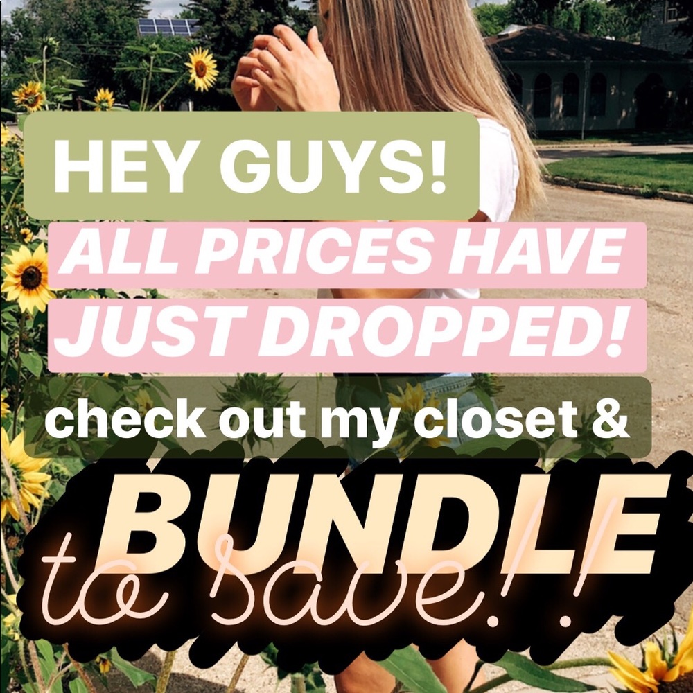 ALL PRICES HAVE DROPPED!!